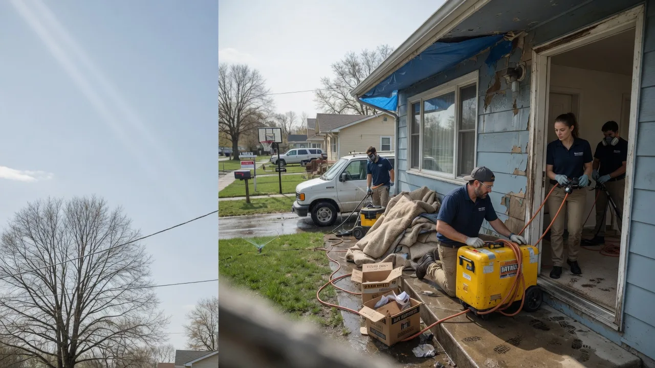 Basement Flood Cleanup in Milford, MA near me